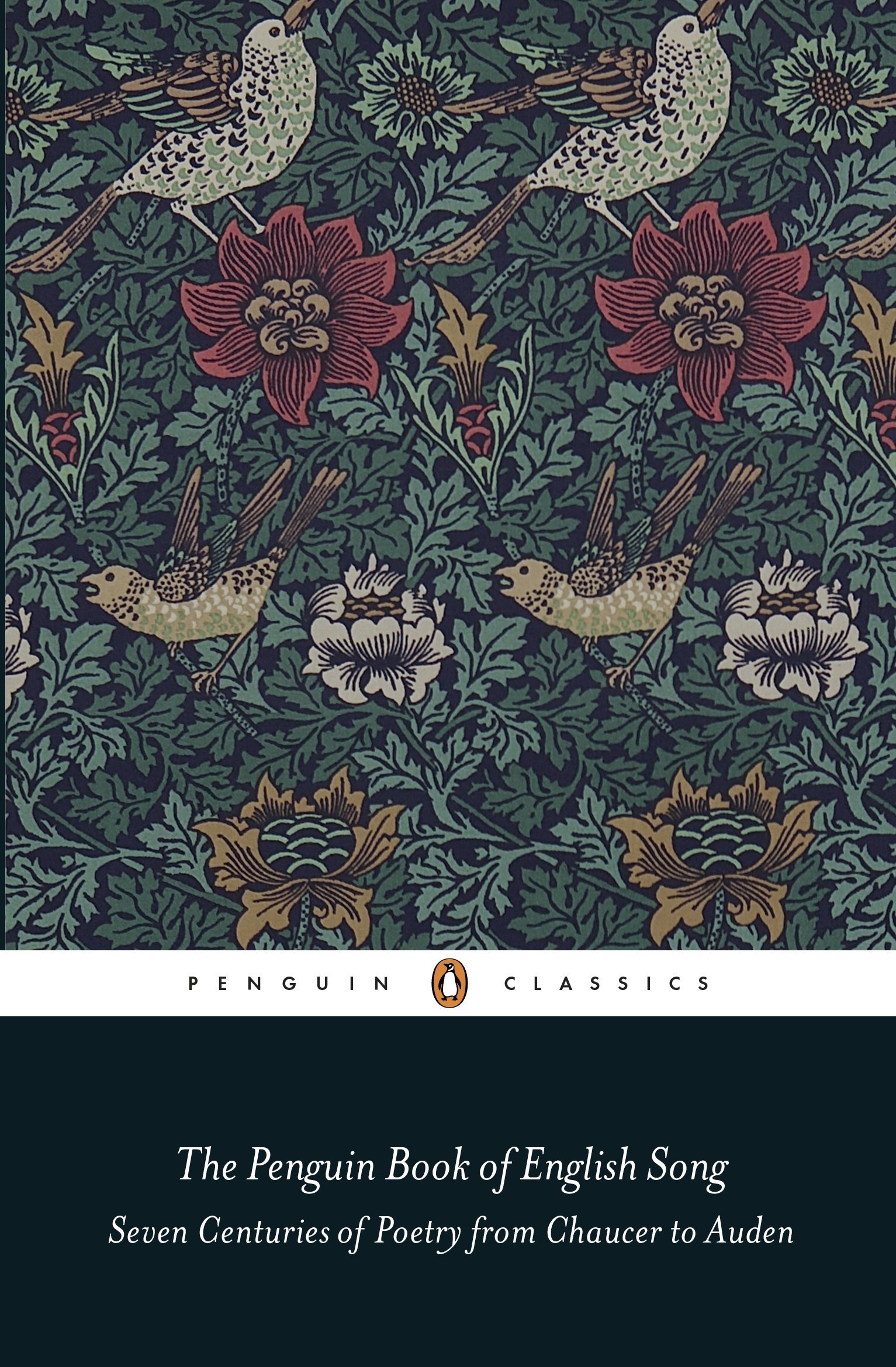 The Penguin Book of English Song book cover