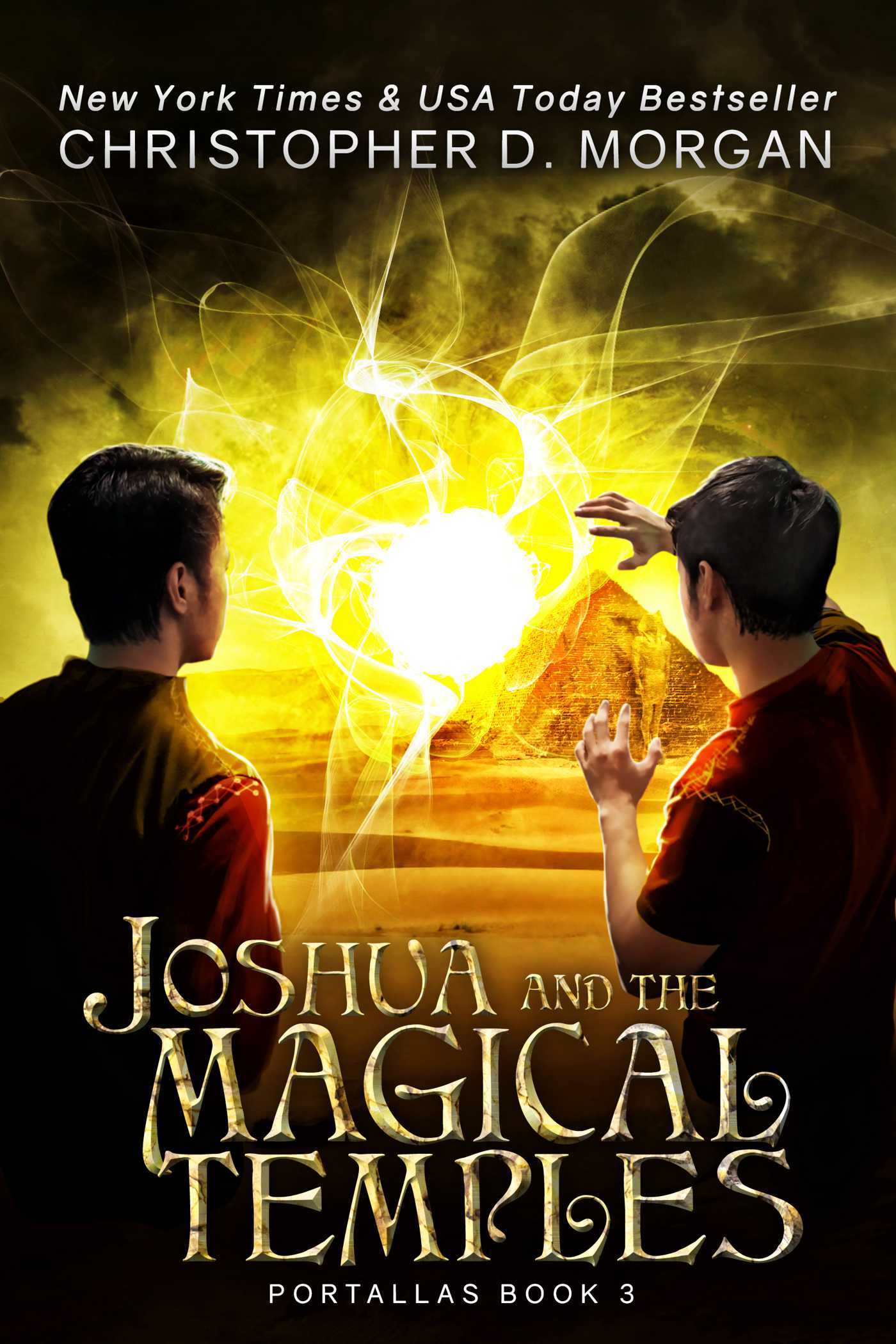 Joshua and the Magical Temples book cover