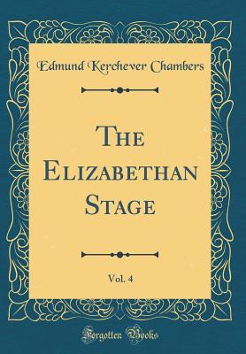 The Elizabethan Stage book cover