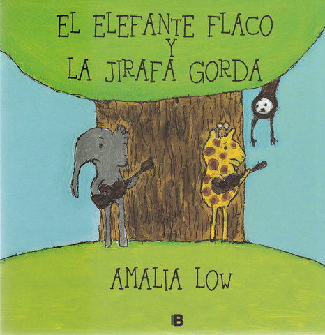 El elefante flaco y la jirafa gorda