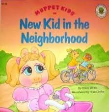 Muppet Kids in New Kid in the Neighborhood book cover
