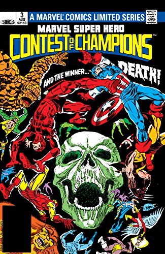 Marvel Super Hero Contest of Champions book cover 3