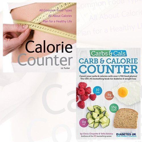 Carbs & Cals Carb & Calorie Counter and Calorie Counter 2 Books Bundle