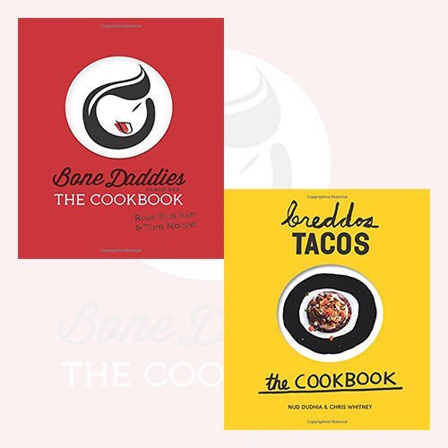 Bone Daddies The Cookbook and Breddos Tacos 2 Books Collection Set by