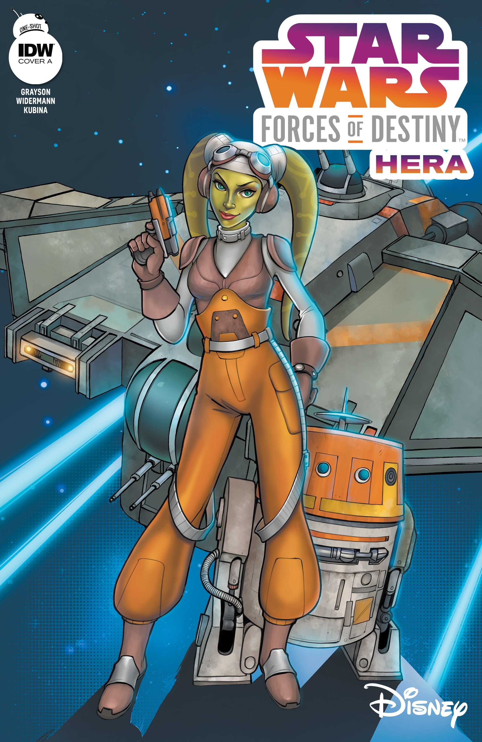 Star Wars: Forces of Destiny (IDW comics) book cover 3
