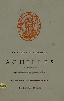 Achilles: treurspel
