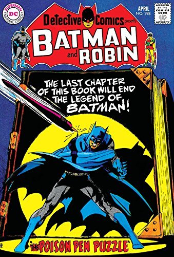 Detective Comics (1937-2011) #398 book cover