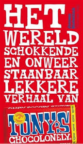 Het wereldschokkende en onweerstaanbaar lekkere verhaal van Tony's Chocolonely