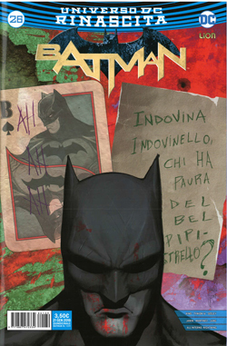 Batman Rinascita book cover 1