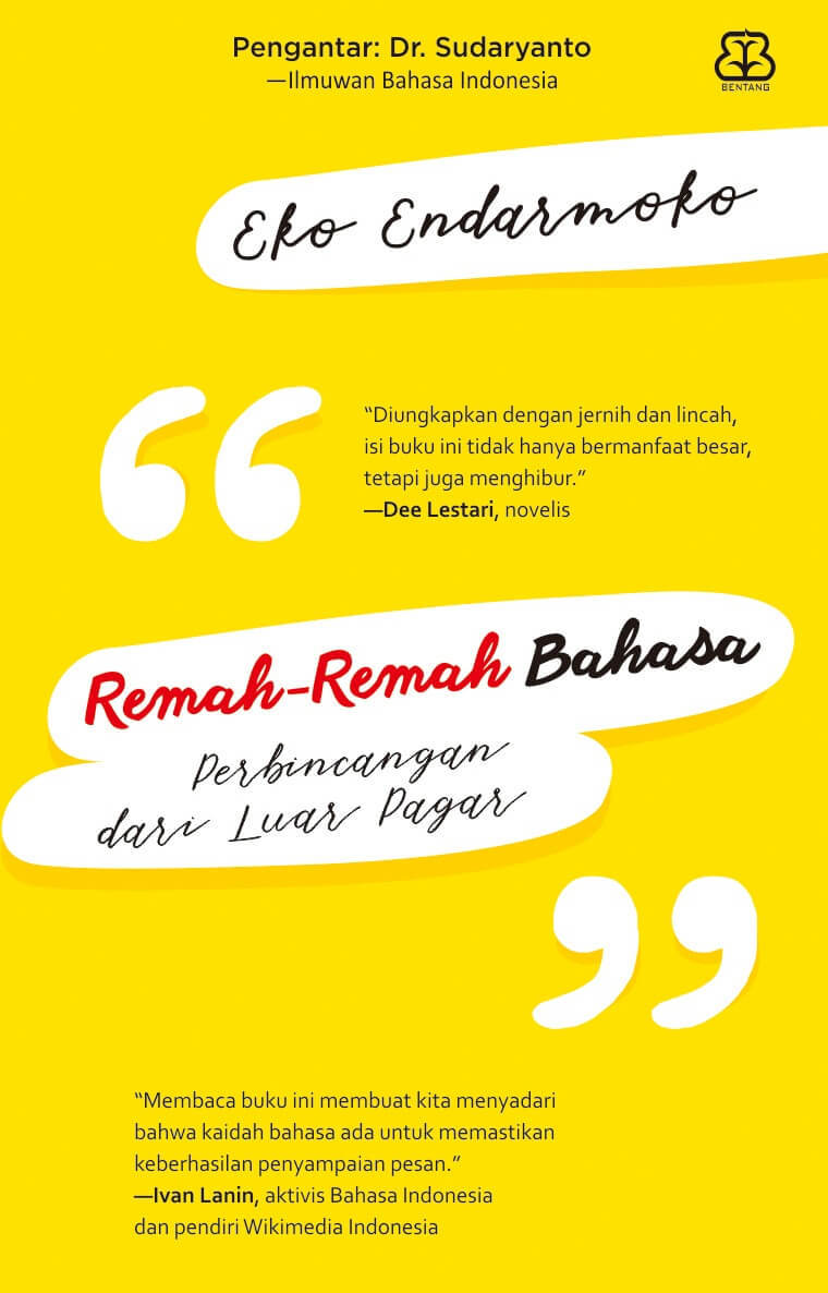 Remah-Remah Bahasa Perbincangan dari Luar Pagar