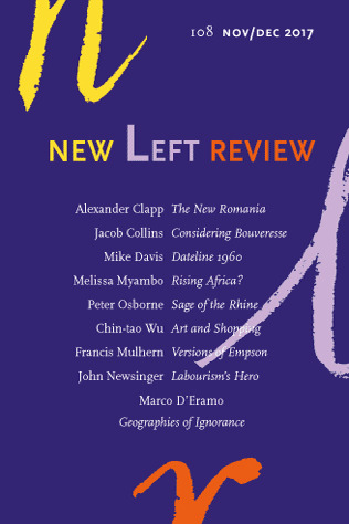 New Left Review 108 book cover