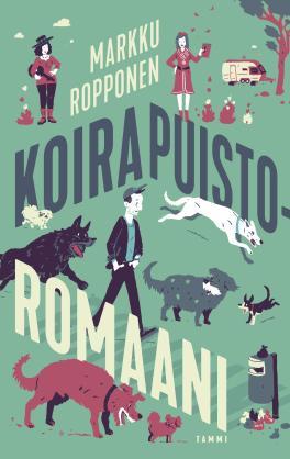 Koirapuistoromaani book cover