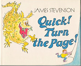 Quick! Turn the Page! book cover