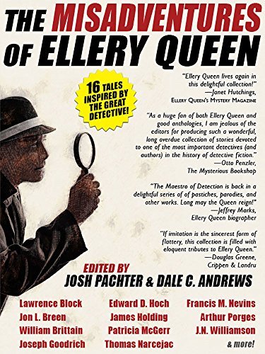 The Misadventures of Ellery Queen book cover