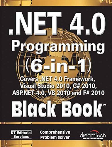 .NET 4.0 Programming (6 - in - 1) Black Book by Kogent Learning ...