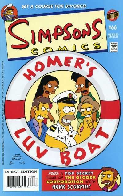 Simpsons Comics, #66 book cover