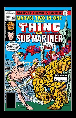 Marvel Two-In-One #28 book cover