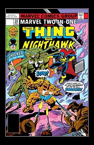 Marvel Two-In-One #34 book cover