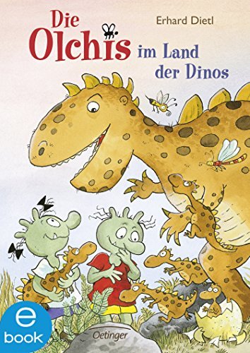 Die Olchis im Land der Dinos book cover