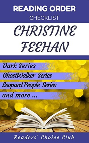 Reading order checklist: Christine Feehan - Series read order: Dark ...