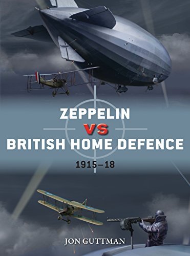 Zeppelin vs British Home Defence 1915–18 book cover