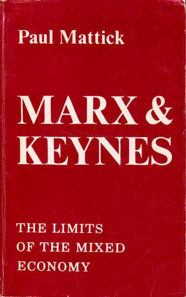 Marx and Keynes book cover
