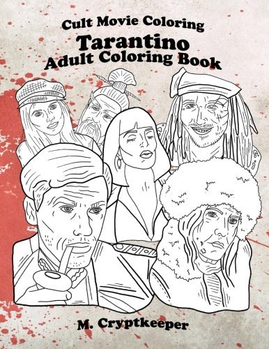 Cult Movie Coloring Unofficial Quentin Tarantino Movie Characters 