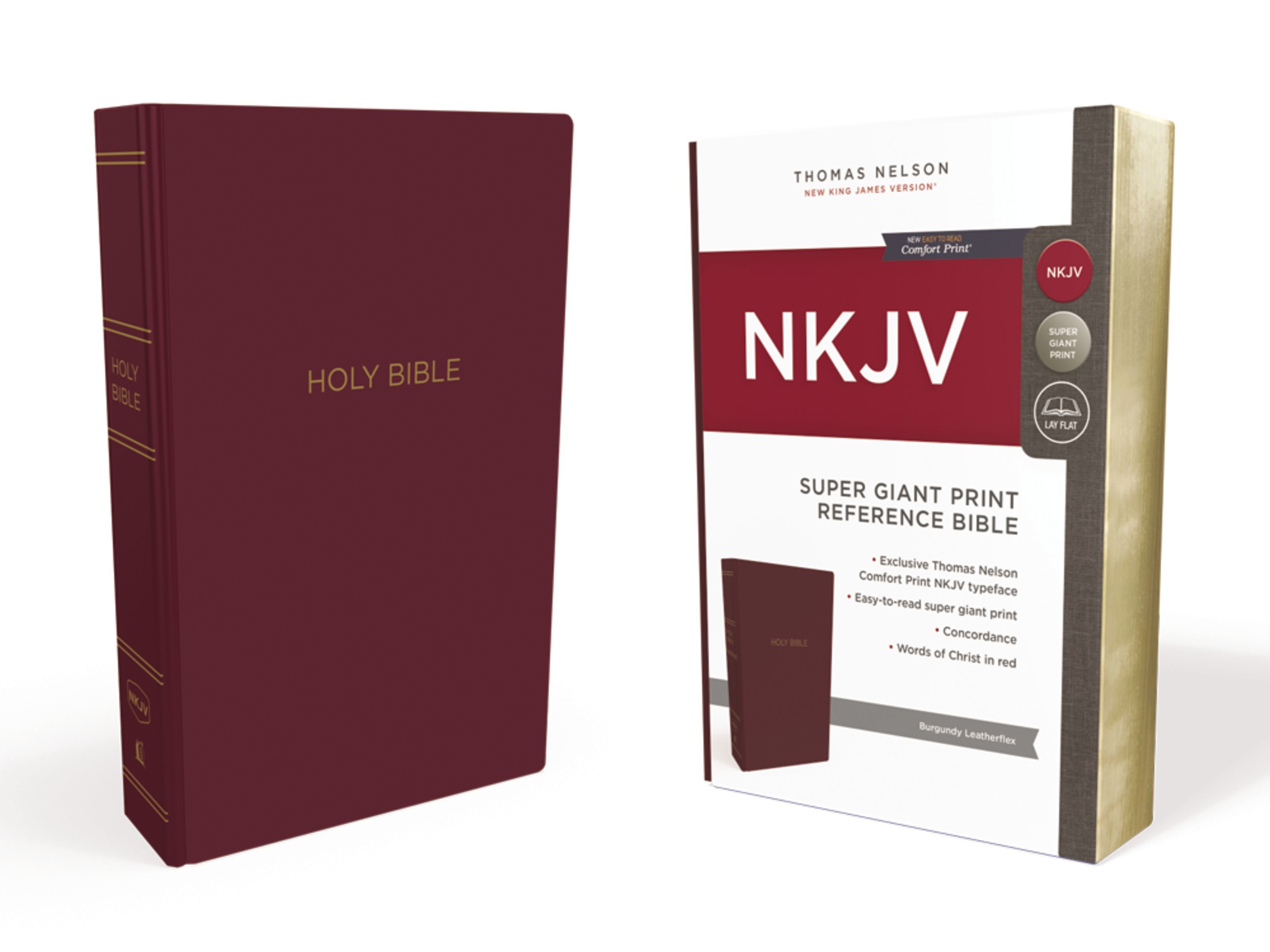 NKJV Reference Bible Super Giant Print Leather Look Burgundy Red nkjv-reference-bible-super-giant-print-leather-look-burgundy-red
