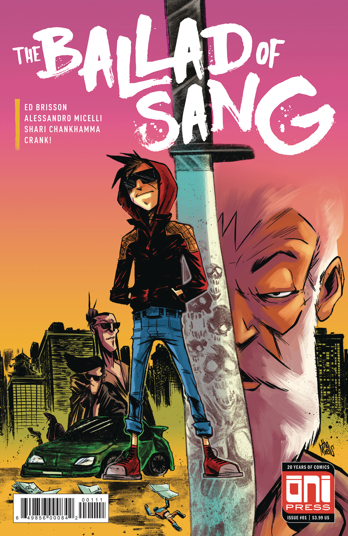The ballad of sang #1 book cover
