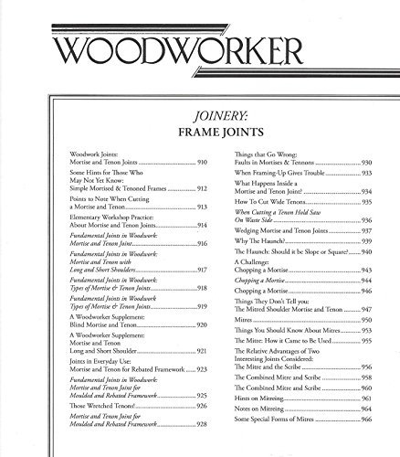 The Woodworker: Charles H. Hayward Years: 1939-1967, Volume III: Joinery.