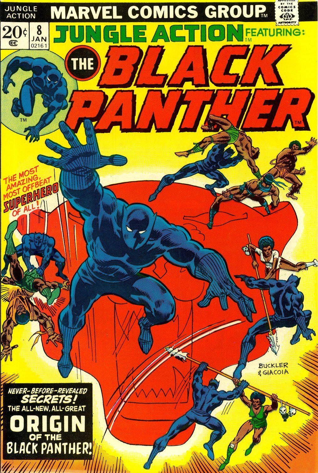 Jungle Action (1972-1976) book cover 2