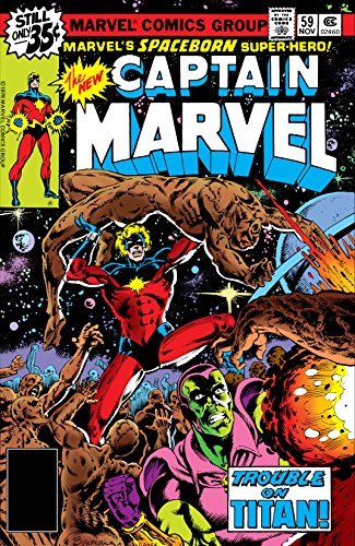 Captain Marvel #59 book cover