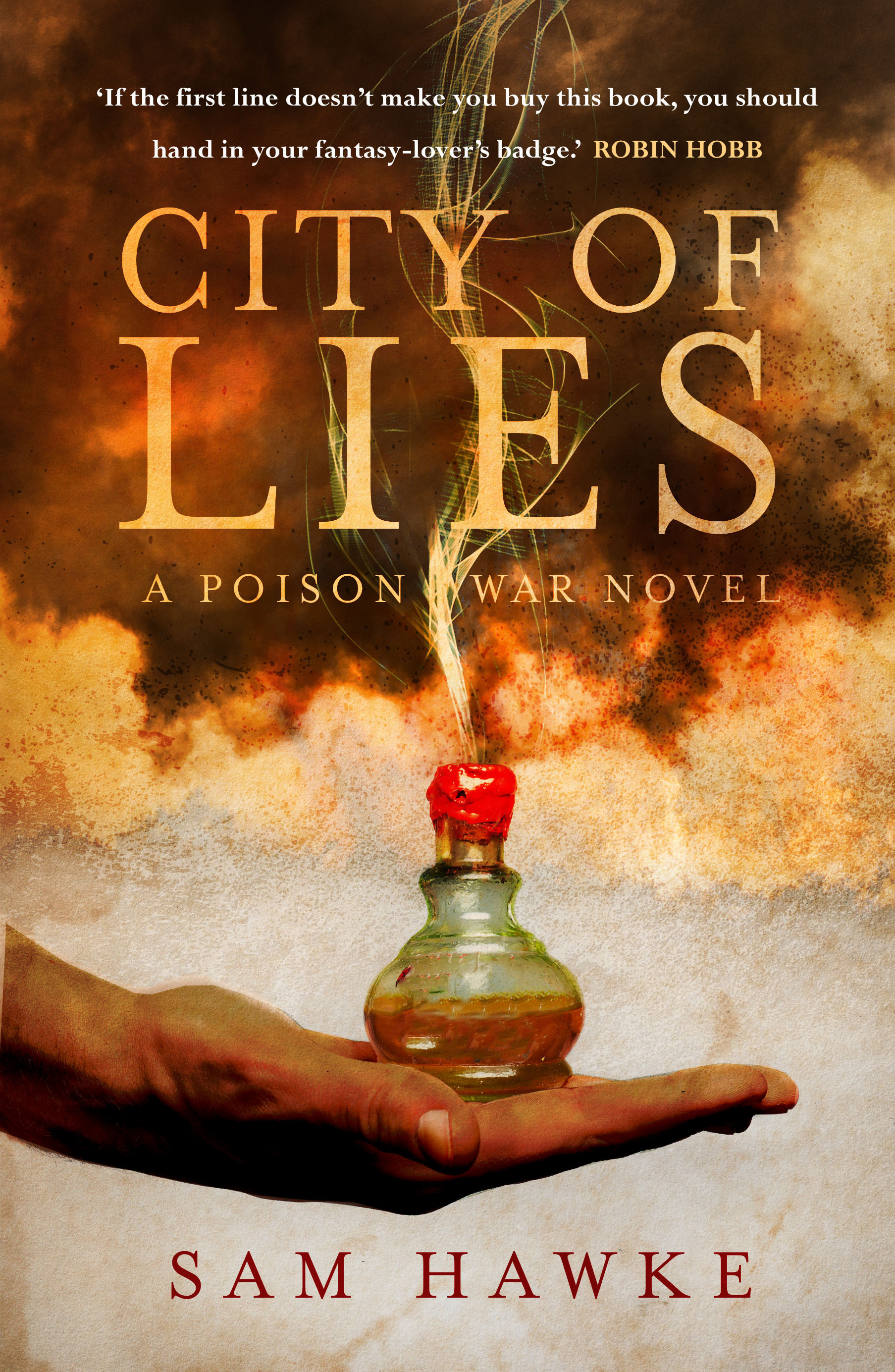 City of Lies (Poison Wars, #1)