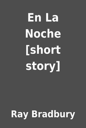 En la noche book cover