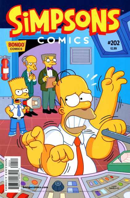 Simpsons Comics #202 book cover