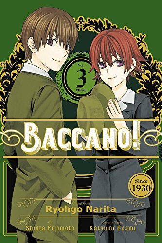 Baccano! Manga book cover 2