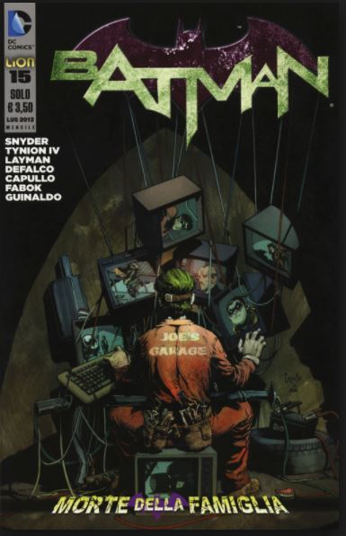 Batman n. 15 ITA book cover