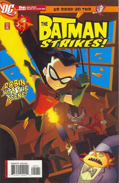 The Batman Strikes! book cover 2