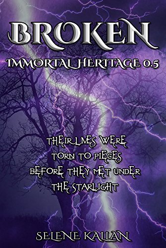 Broken book cover