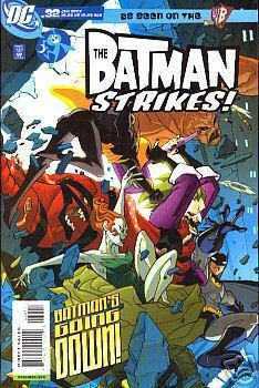 The Batman Strikes! book cover 3