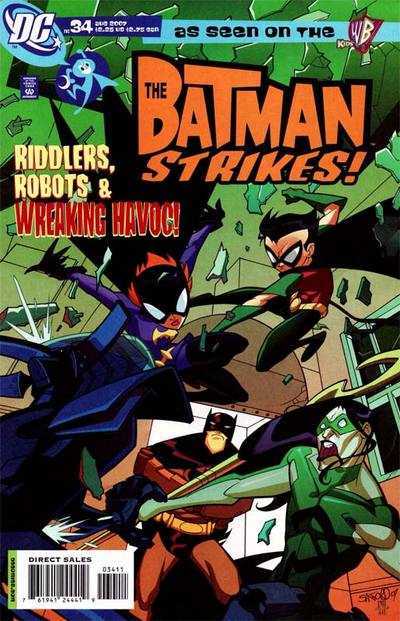 The Batman Strikes! #34 book cover