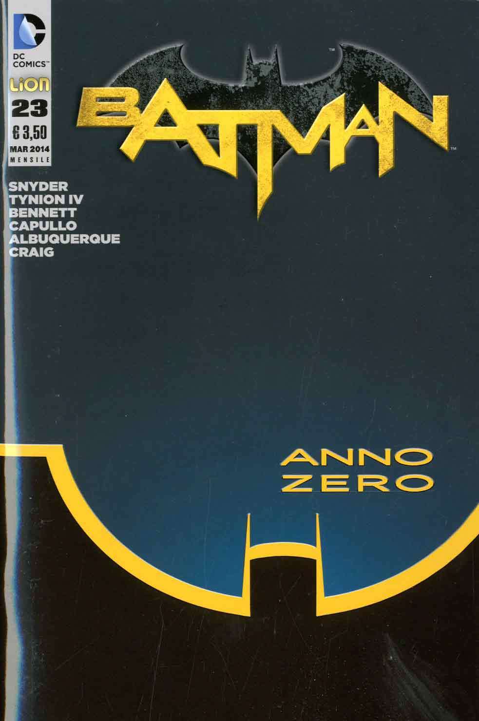 Batman n. 23 ITA book cover