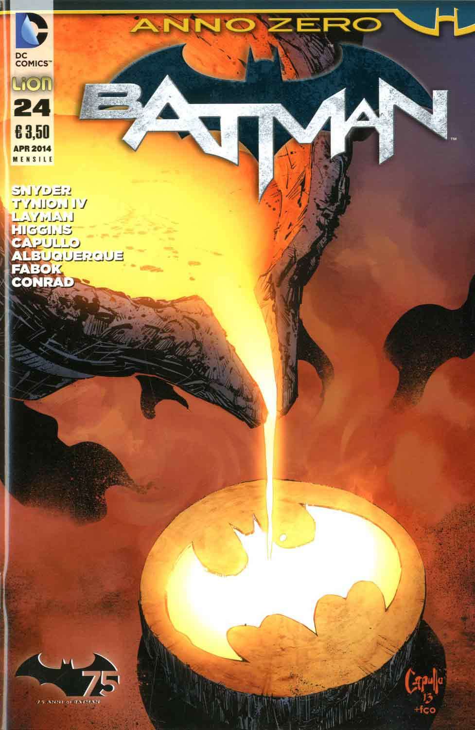 Batman n. 24 ITA book cover