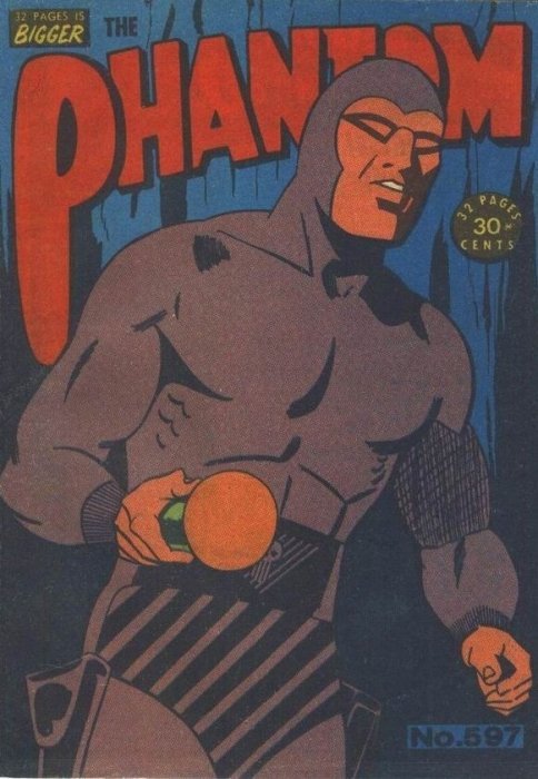 The Phantom #597 book cover