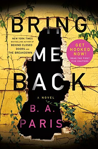 Bring Me Back book cover