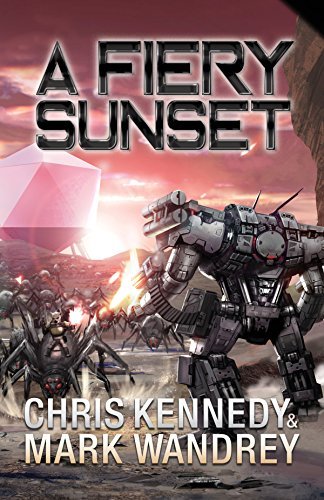 A Fiery Sunset book cover