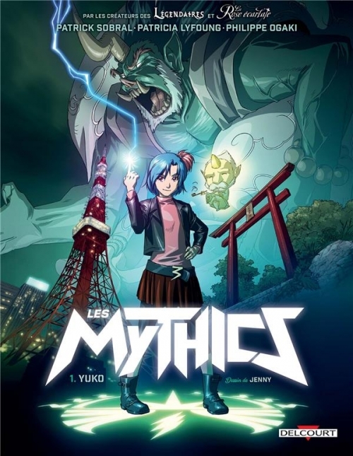 Les Mythics book cover 1