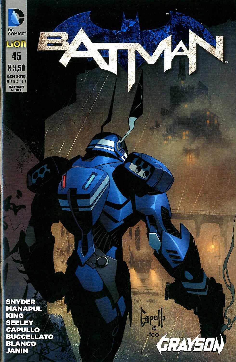 Batman n. 45 ITA book cover