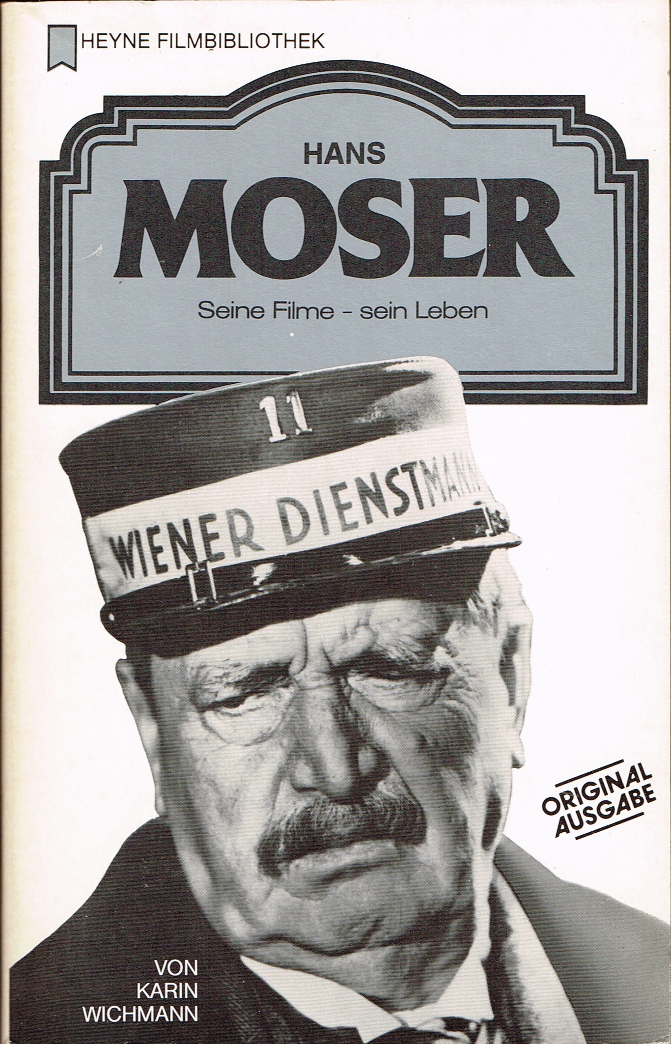 Hans Moser book cover