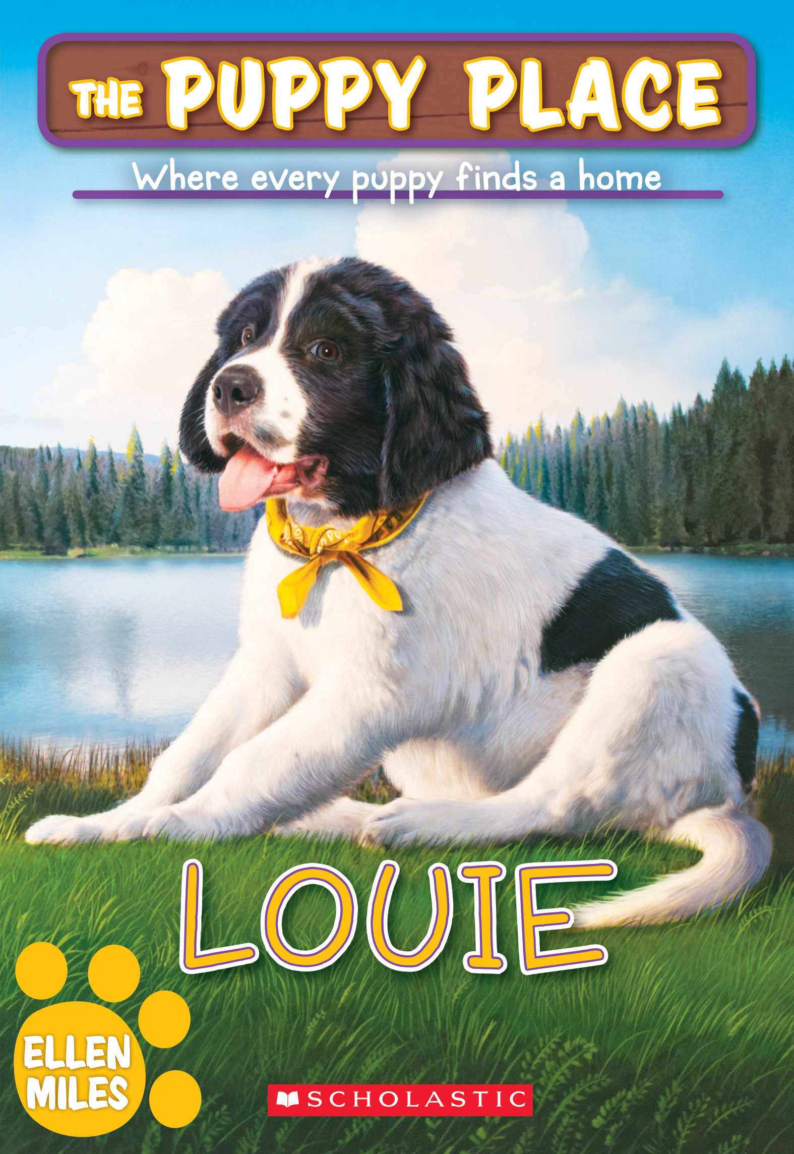 Louie (the Puppy Place 51), Volume 51 book cover